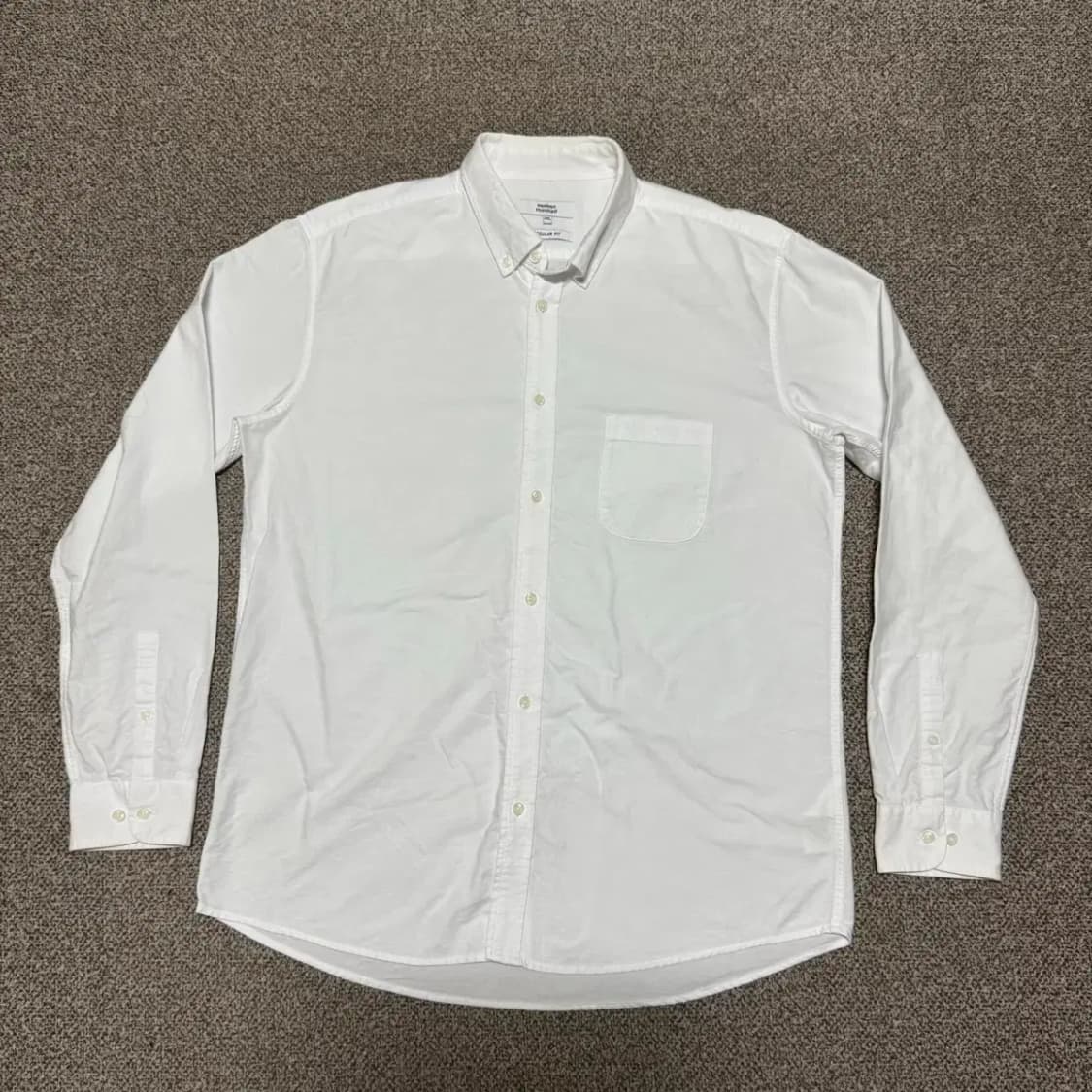 2xl 무신사스탠다드 화이트 셔츠 레귤러핏 상품이미지1