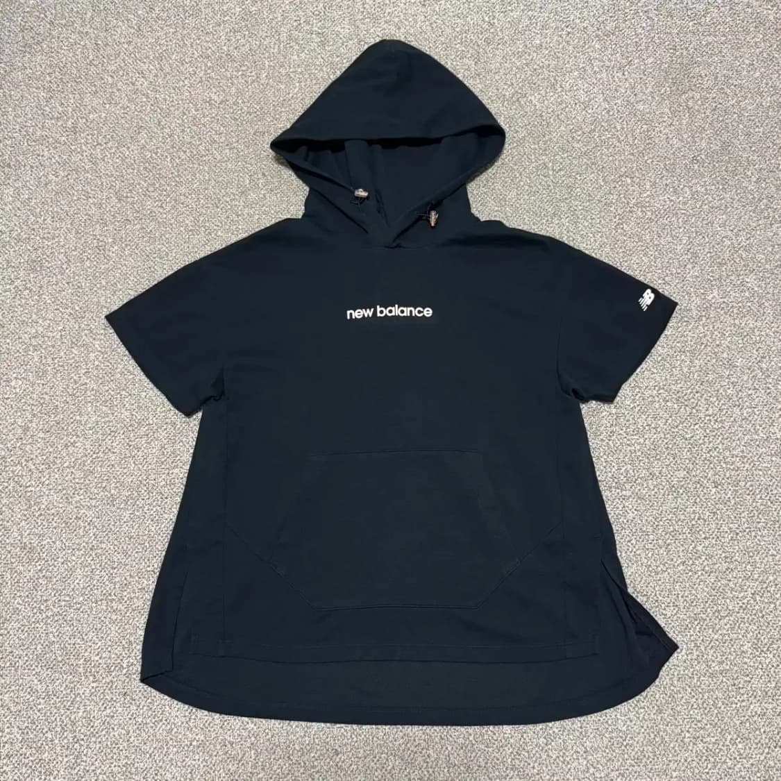 M 뉴발란스 후드 반팔 상품이미지1