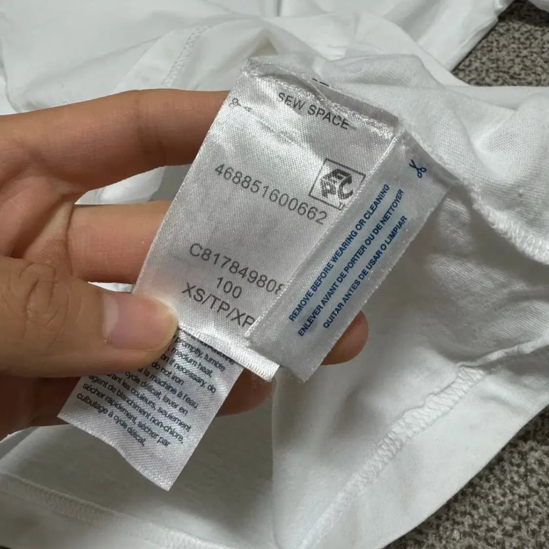 Xs 타미힐피거 반팔 상품이미지4