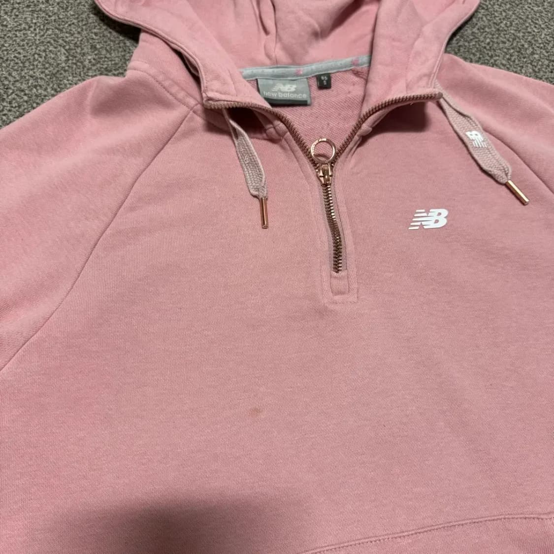 85 뉴발란스 반집업 후드티 여성 상품이미지3