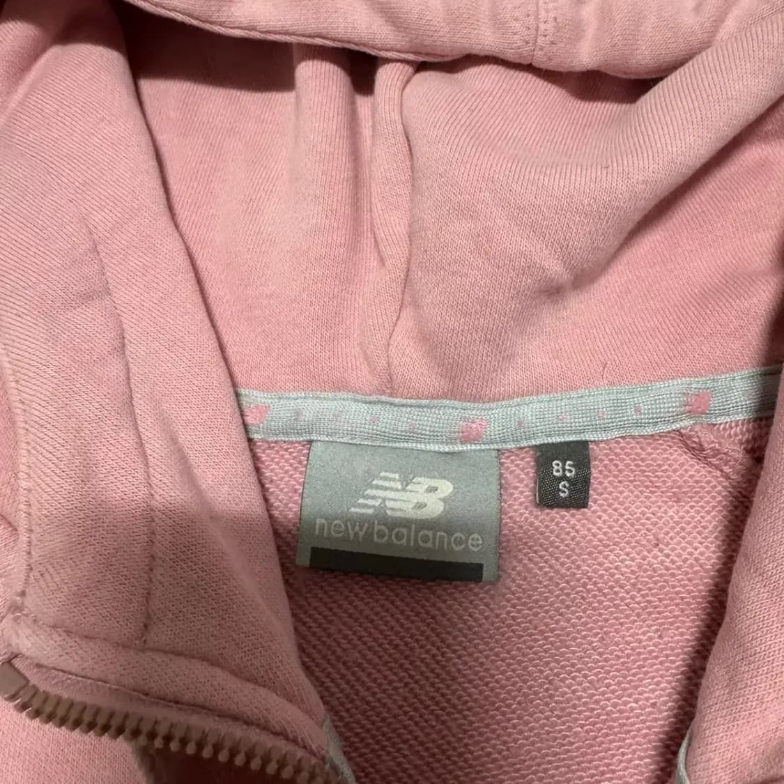 85 뉴발란스 반집업 후드티 여성 상품이미지4