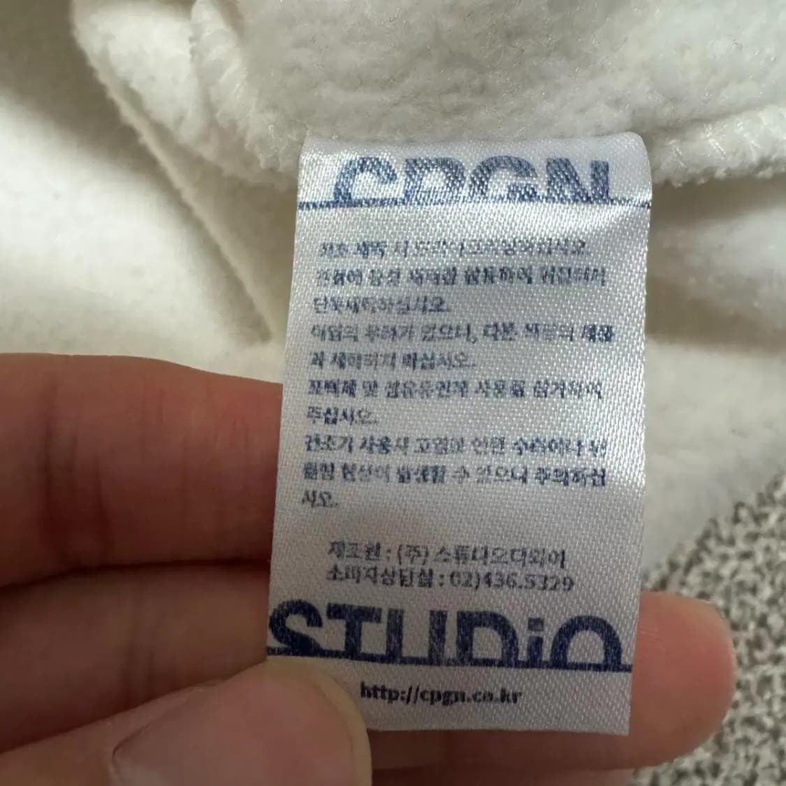 M 꼼파뇨 후드티 상품이미지7