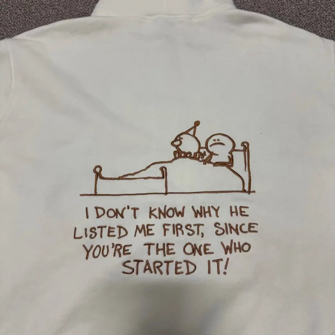 M 꼼파뇨 후드티 상품이미지9