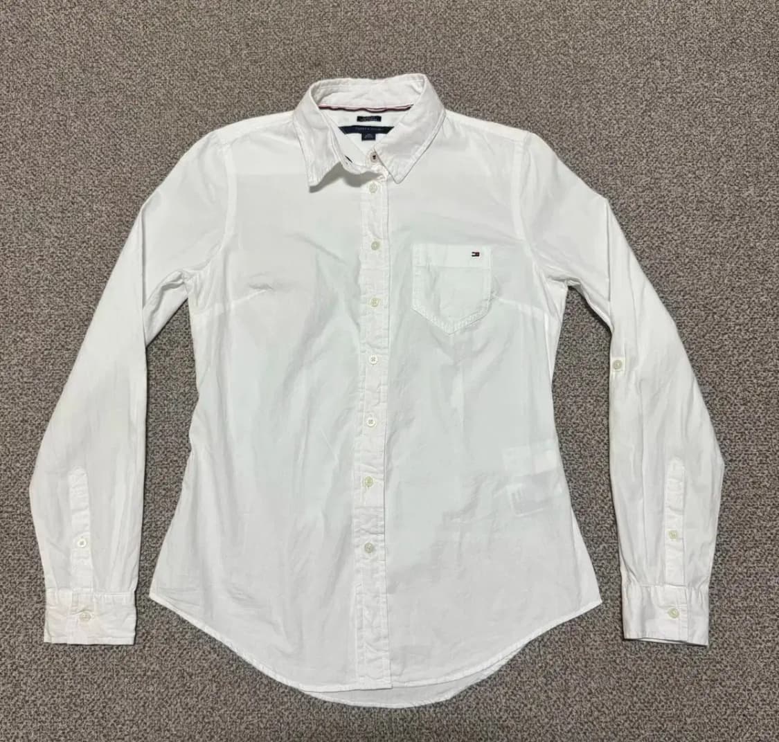 Xs 타미힐피거 화이트 셔츠 여성 상품이미지1