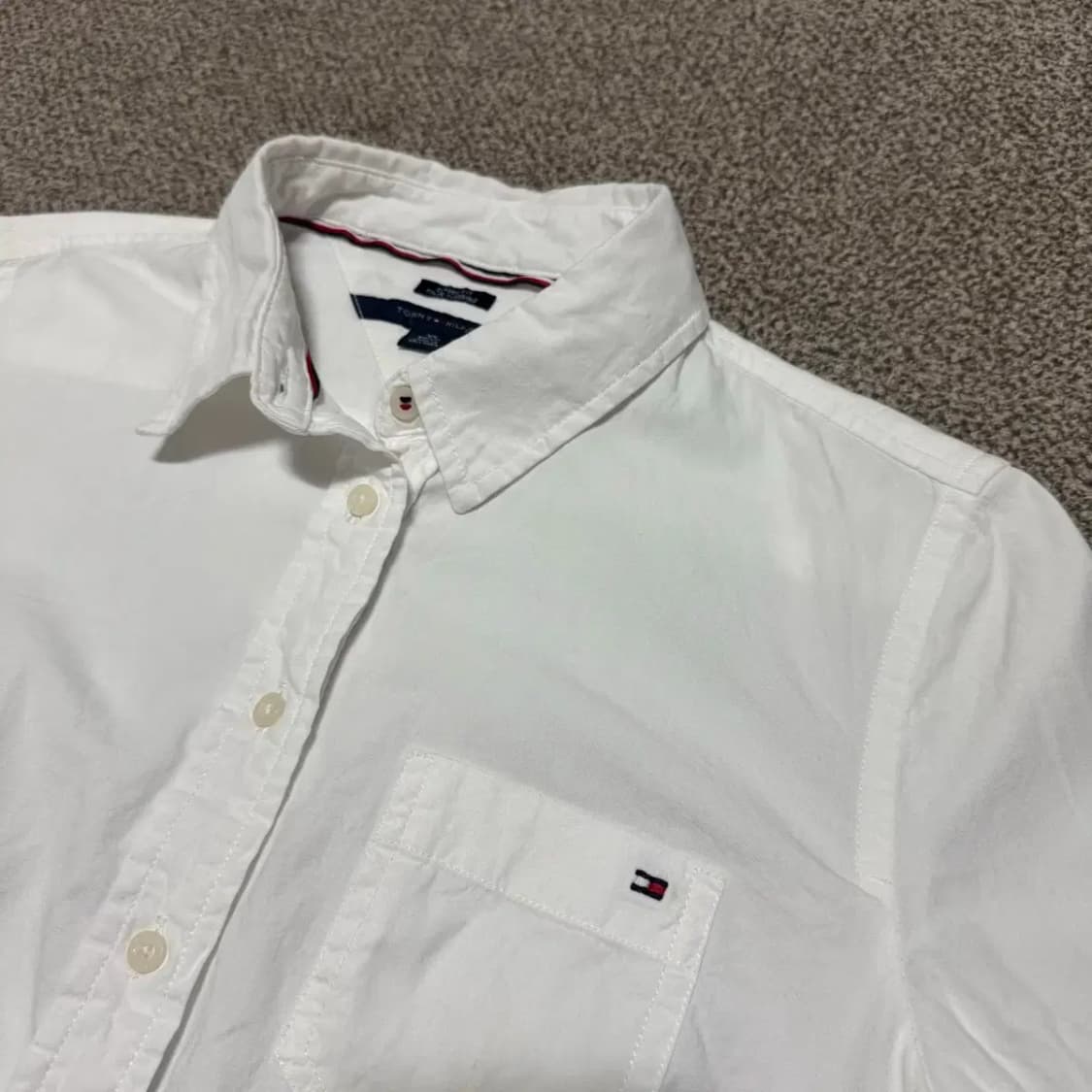 Xs 타미힐피거 화이트 셔츠 여성 상품이미지2