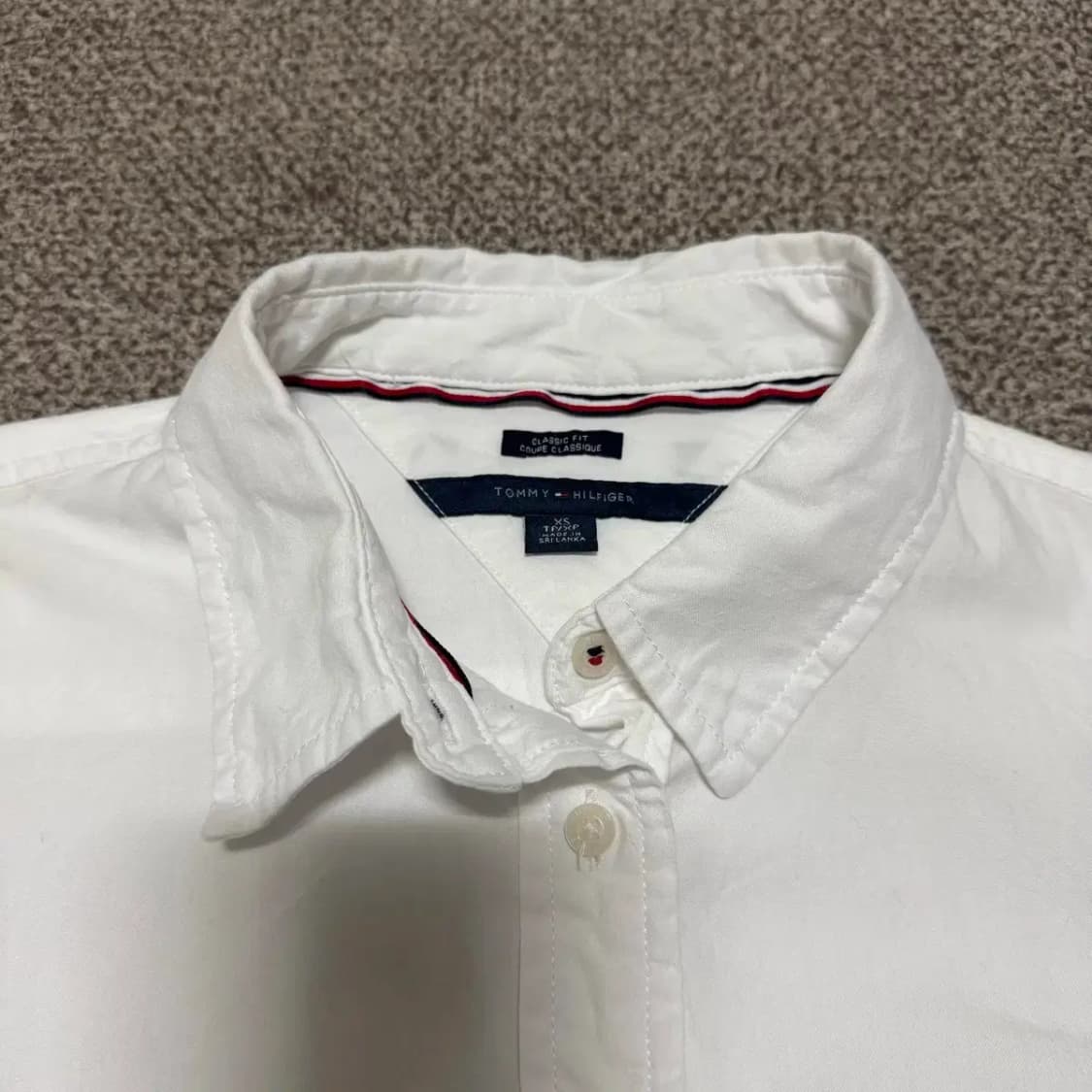 Xs 타미힐피거 화이트 셔츠 여성 상품이미지3