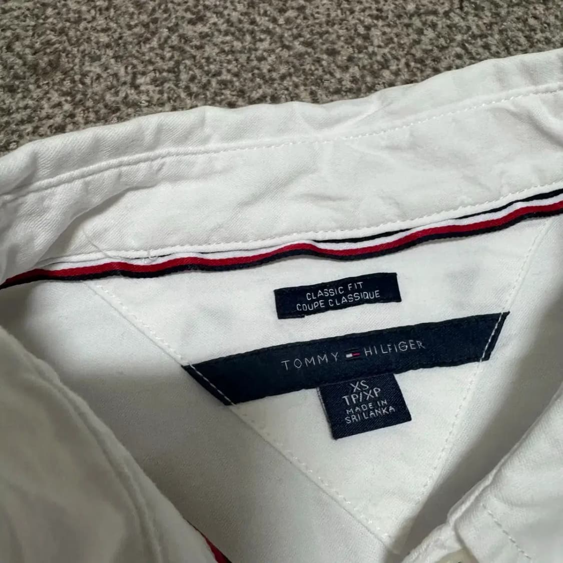 Xs 타미힐피거 화이트 셔츠 여성 상품이미지4