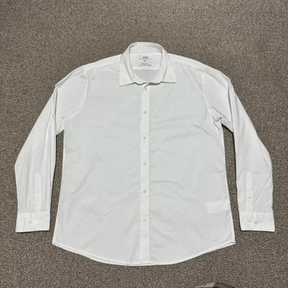 2xl 무신사스탠다드 화이트셔츠 레귤러핏 상품이미지1