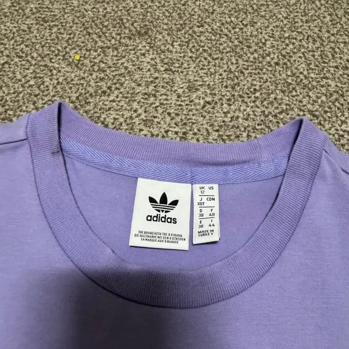 S 아디다스 빅로고 반팔 상품이미지3