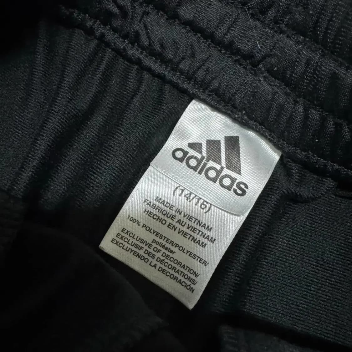25 아디다스 삼선 트레이닝 바지 블랙 상품이미지4