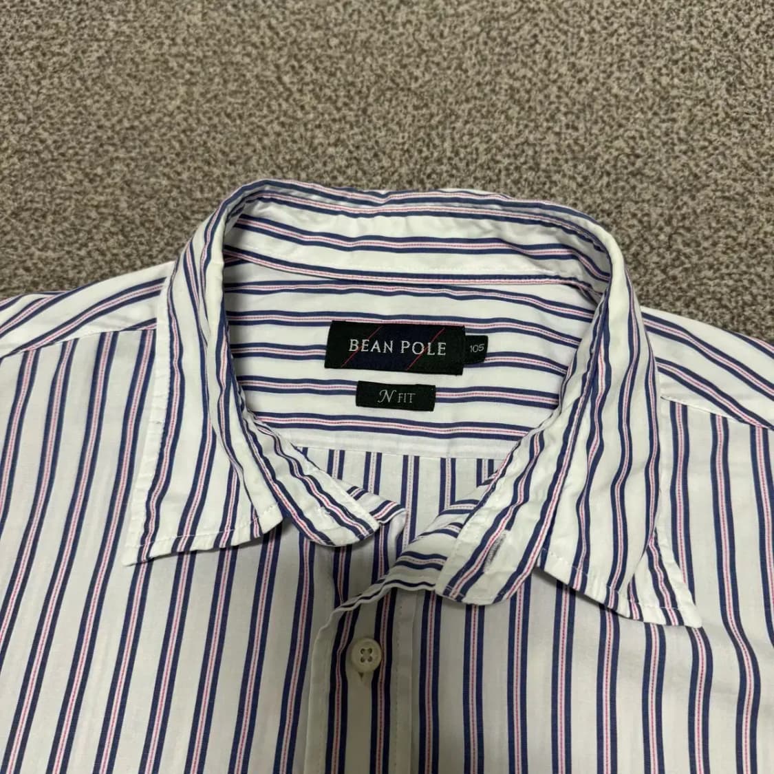 105 빈폴 스트라이프 반팔 셔츠 상품이미지3