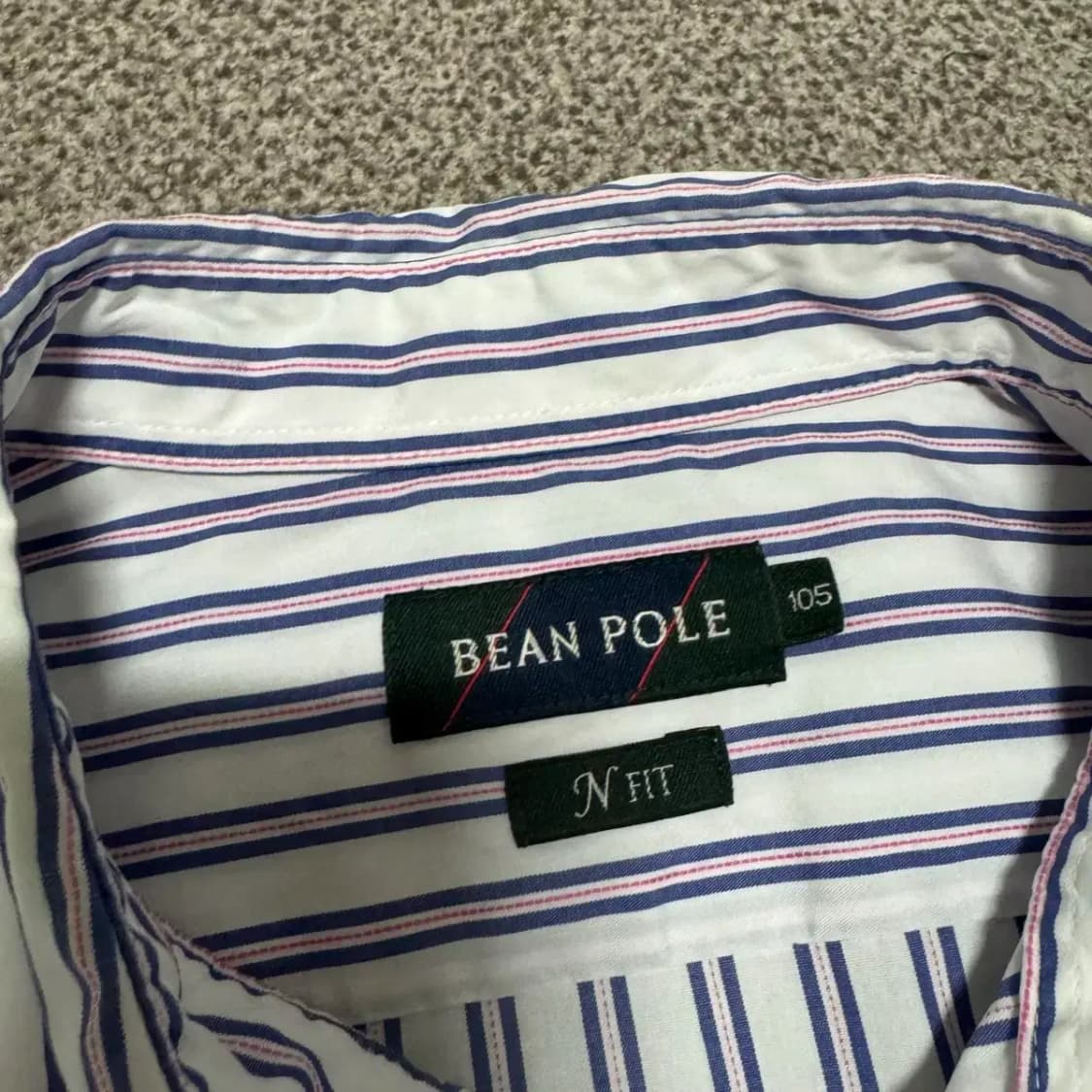 105 빈폴 스트라이프 반팔 셔츠 상품이미지4