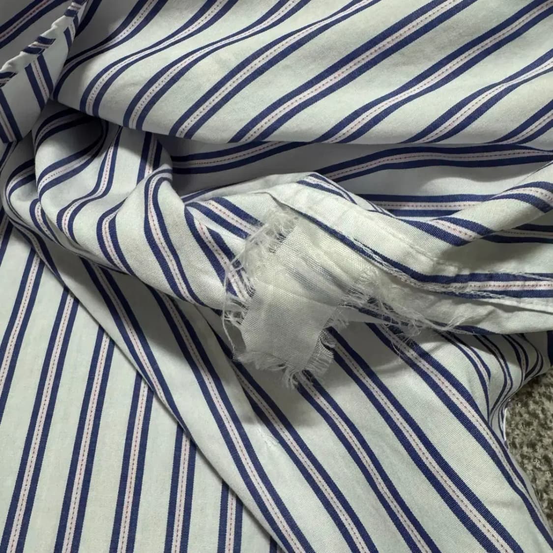 105 빈폴 스트라이프 반팔 셔츠 상품이미지5