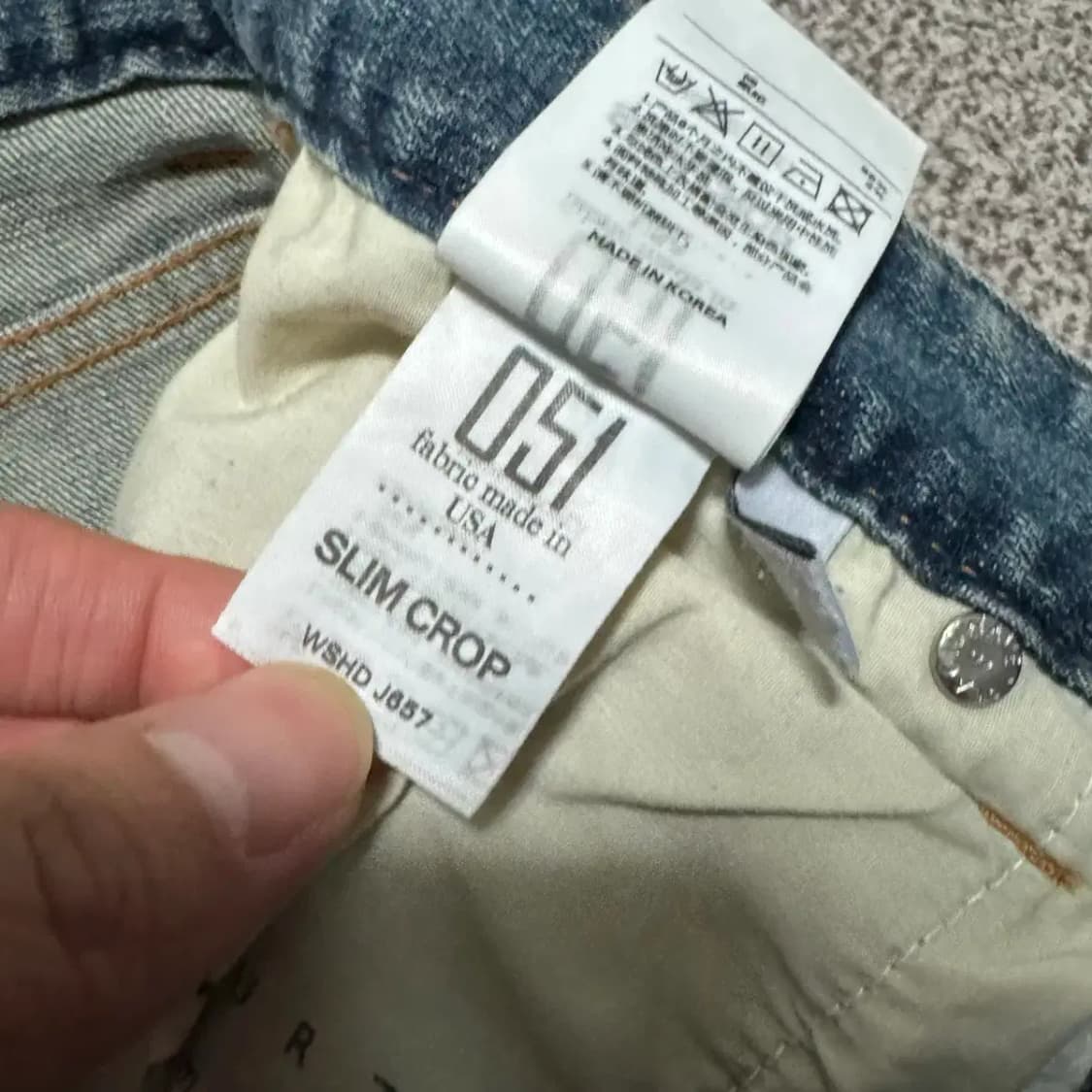 30 플랙 청바지 슬림 상품이미지5