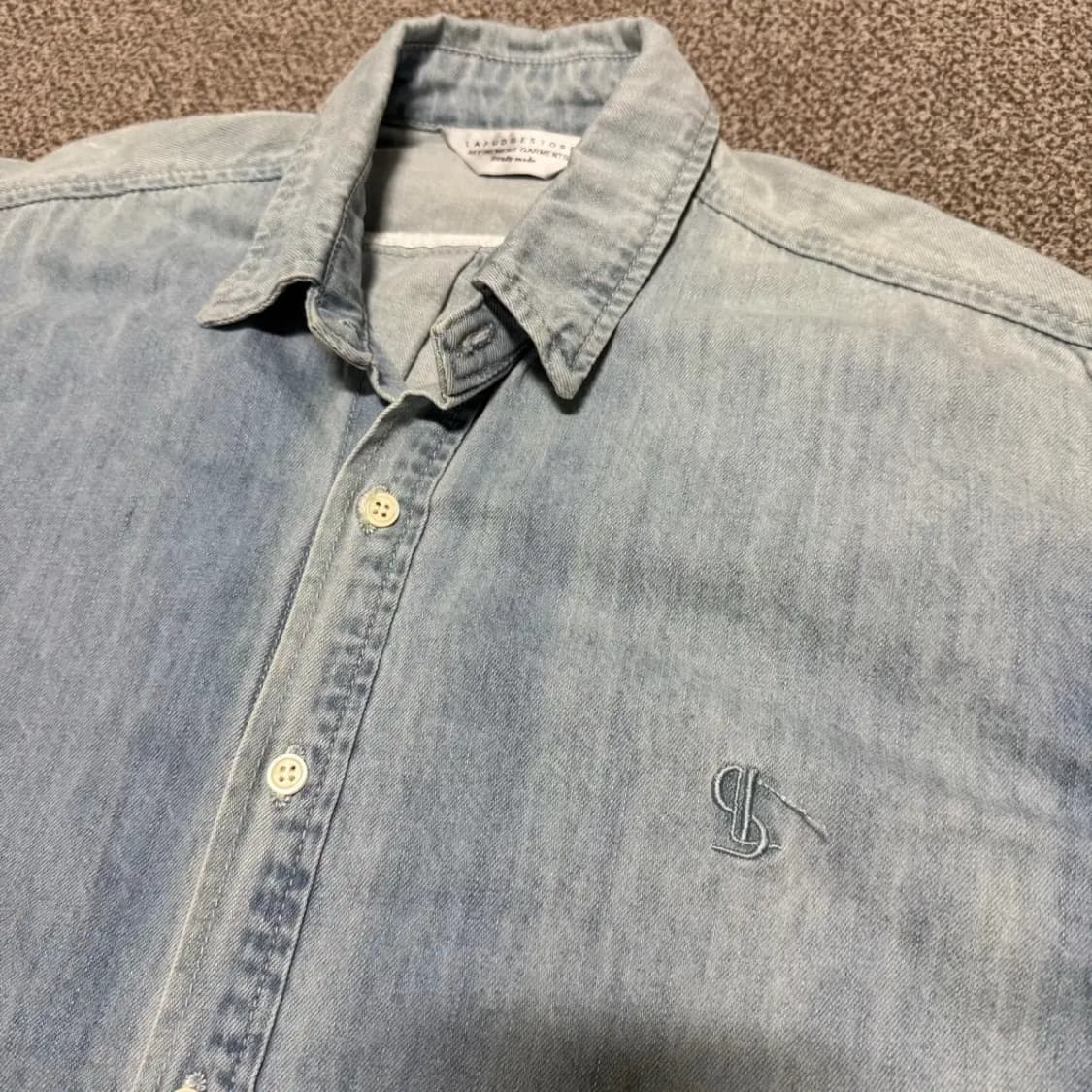 S 라퍼지스토어 데님 셔츠 상품이미지2