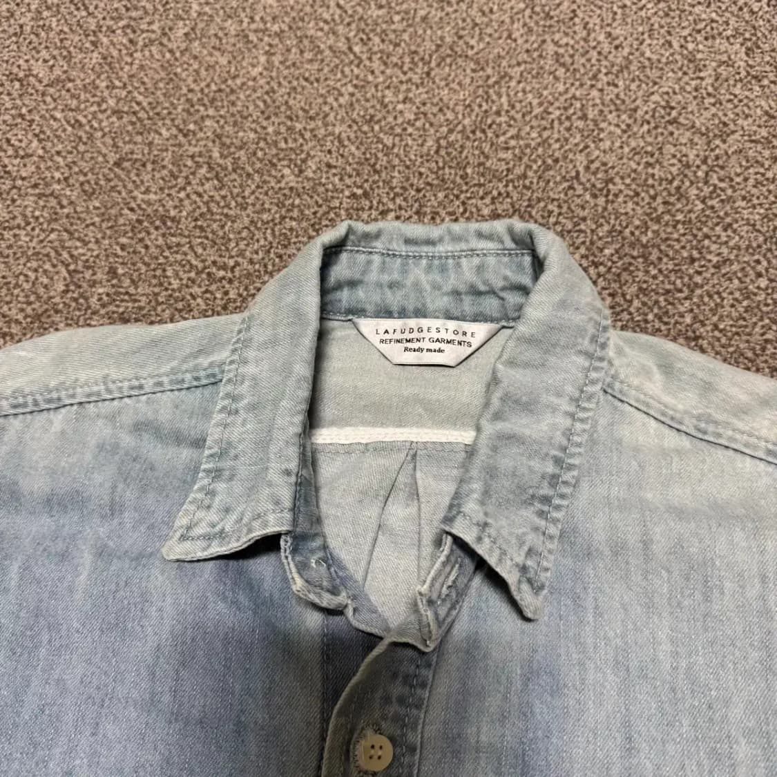S 라퍼지스토어 데님 셔츠 상품이미지3