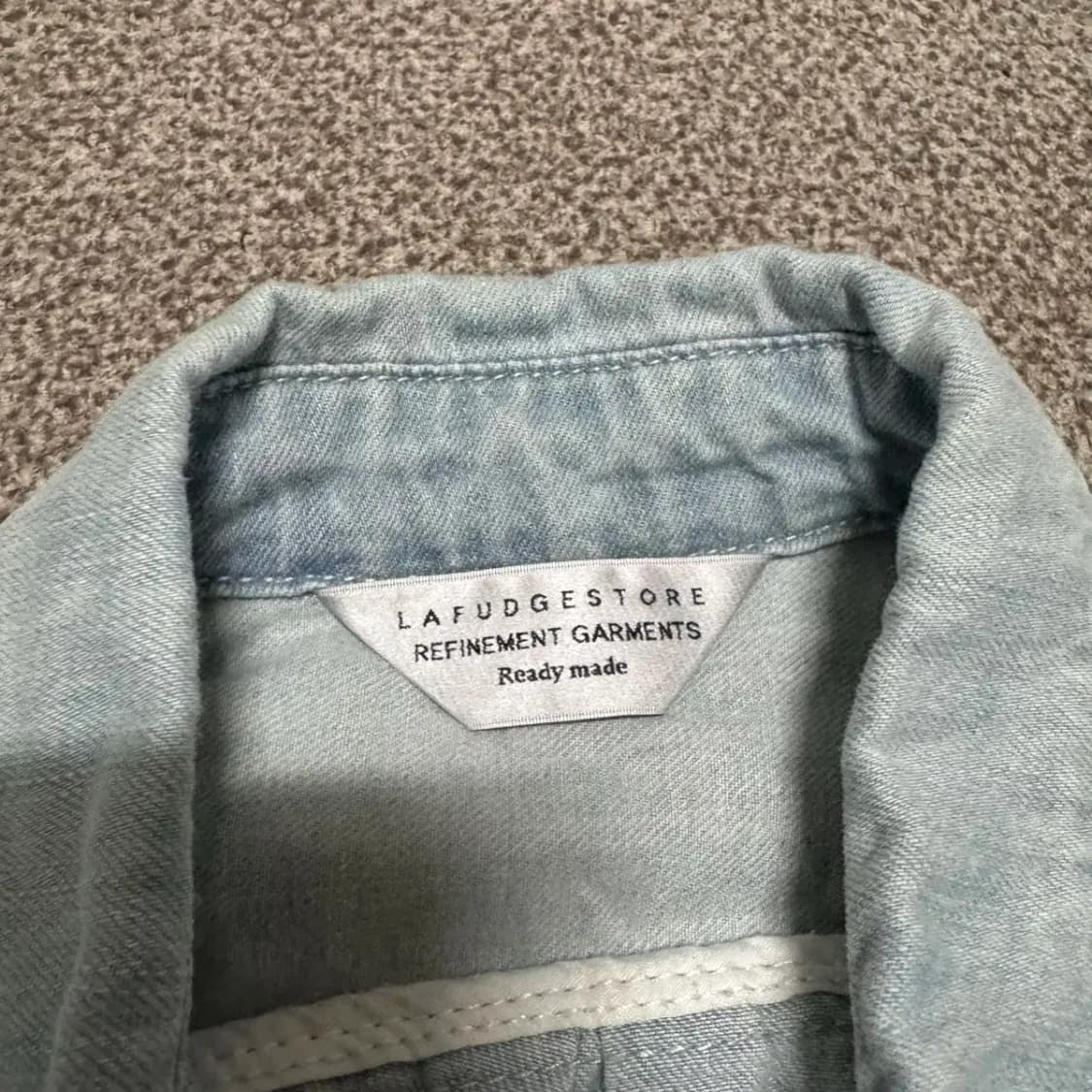 S 라퍼지스토어 데님 셔츠 상품이미지4