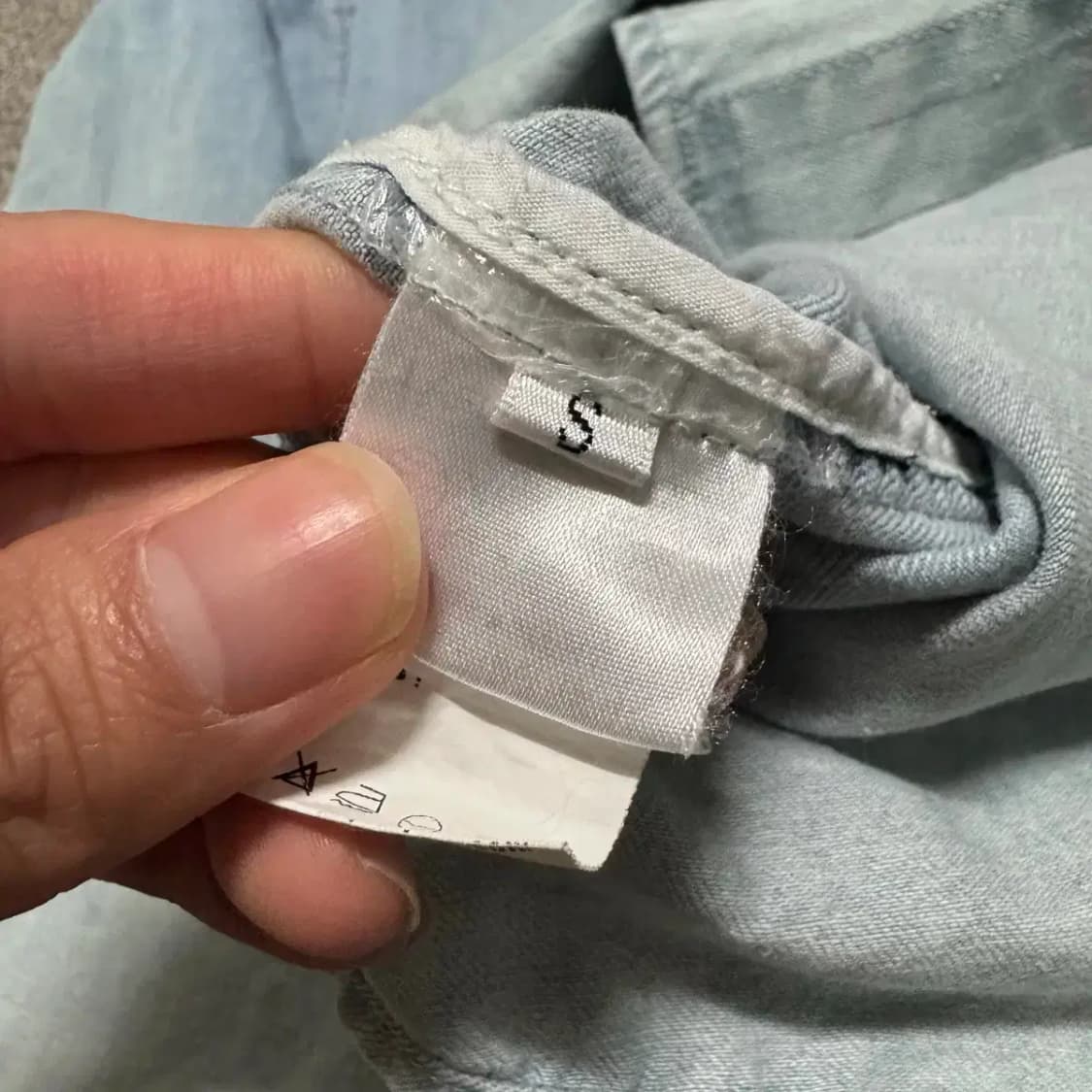 S 라퍼지스토어 데님 셔츠 상품이미지6