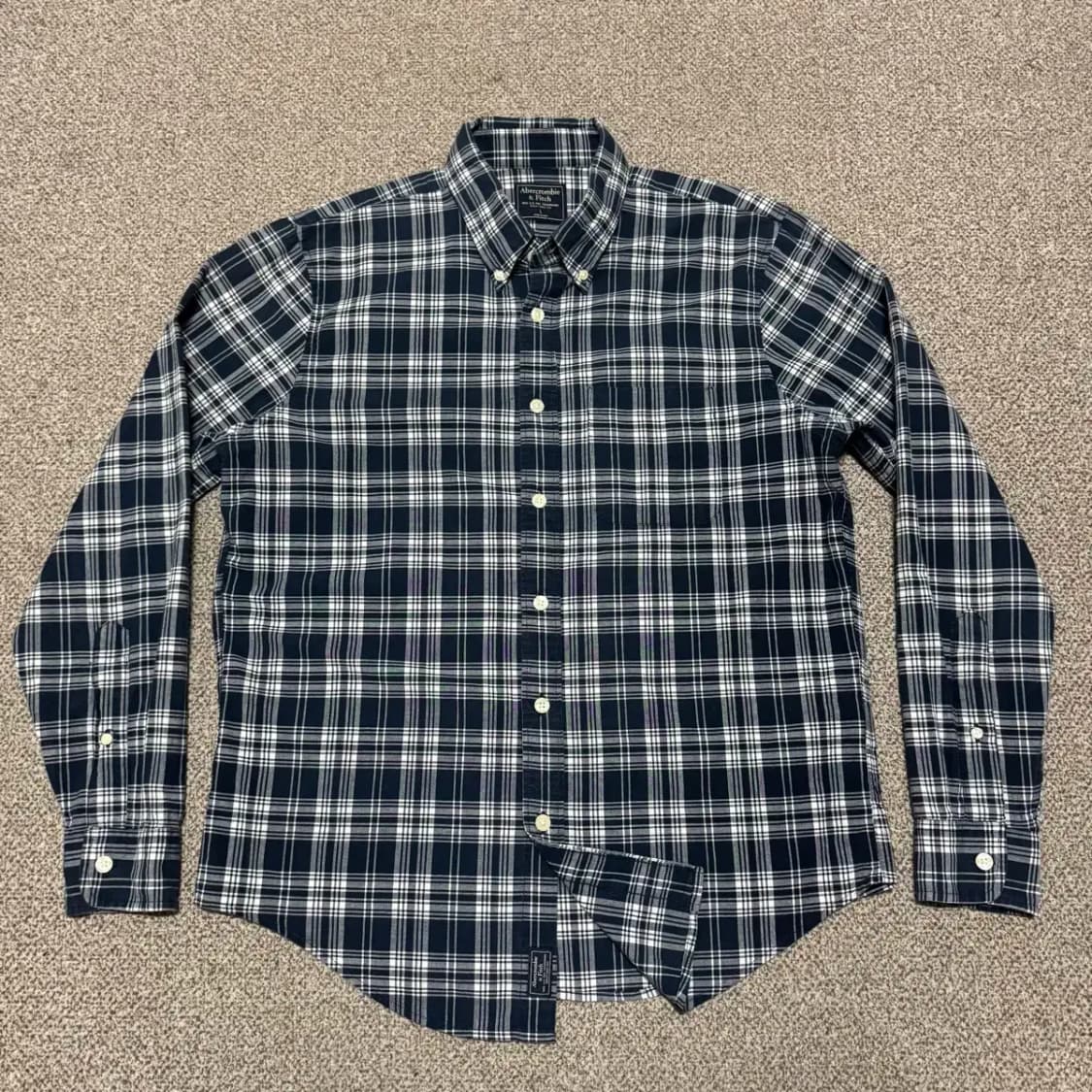 L 아베크롬비 체크 셔츠 상품이미지1