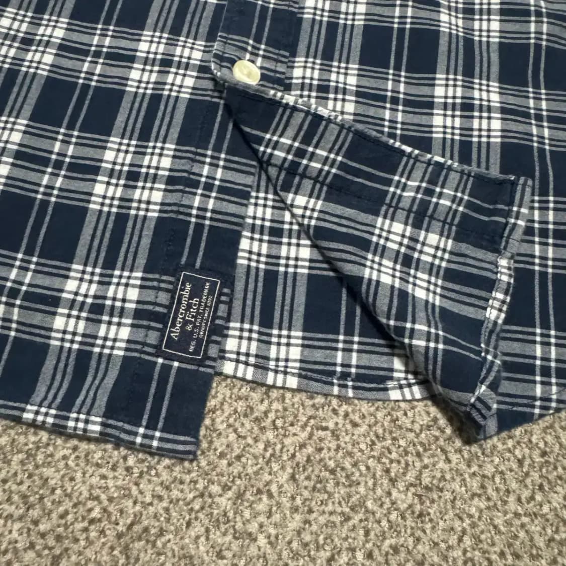 L 아베크롬비 체크 셔츠 상품이미지2