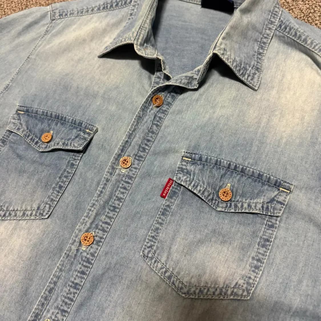 M 디키즈 데님 셔츠 상품이미지2