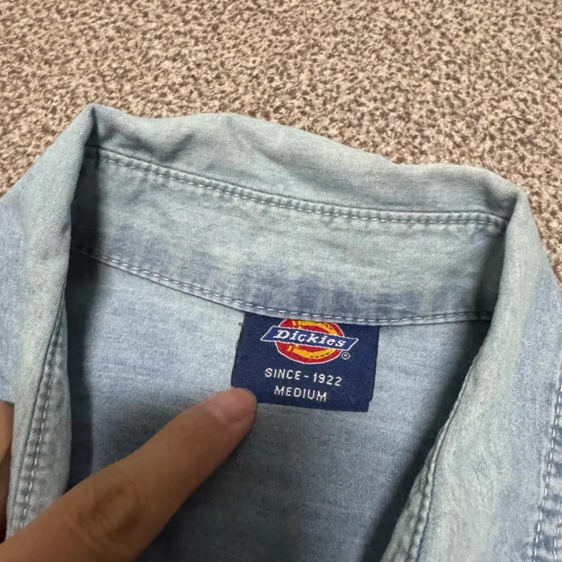 M 디키즈 데님 셔츠 상품이미지3