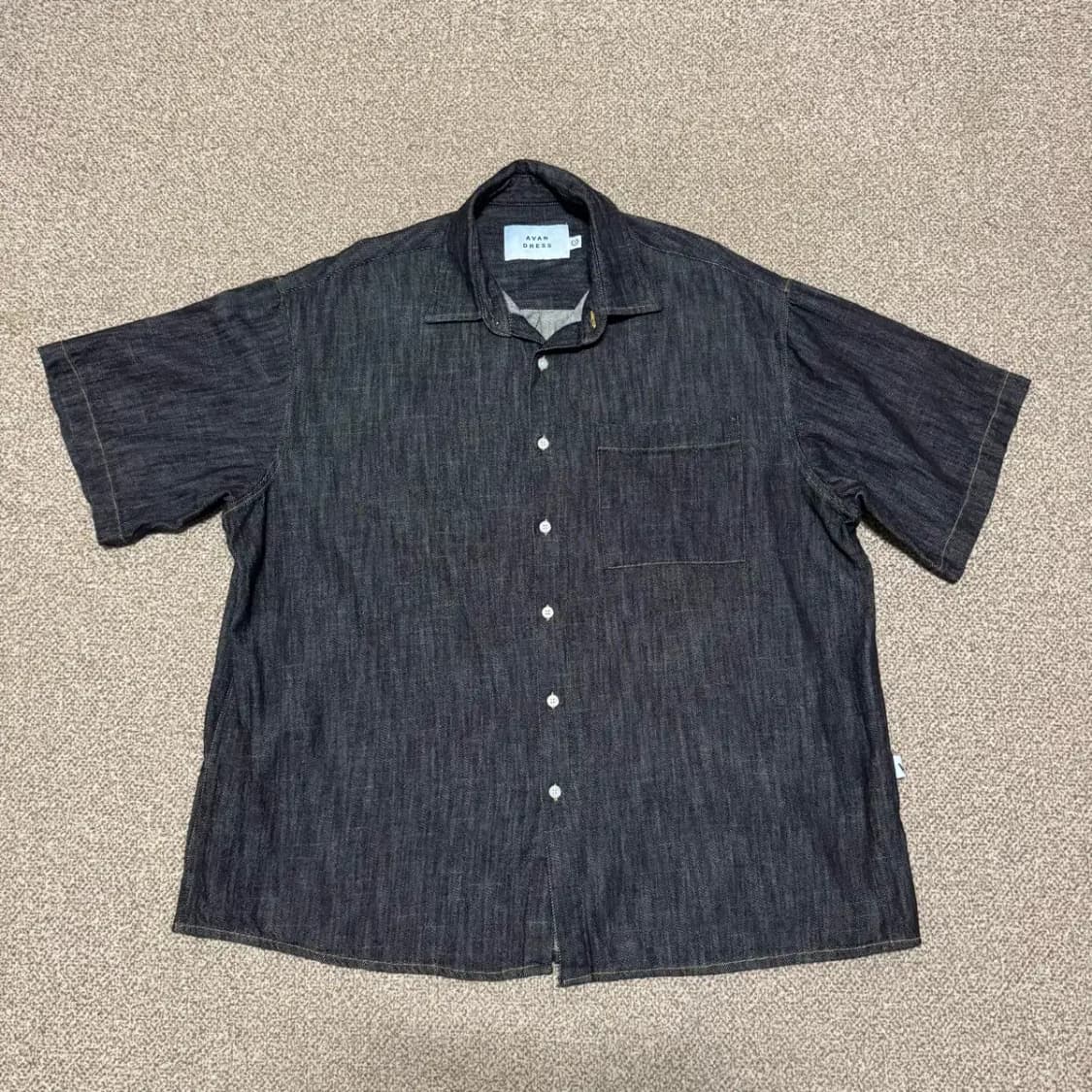 3 어반드레스 데님 반팔 셔츠 상품이미지1