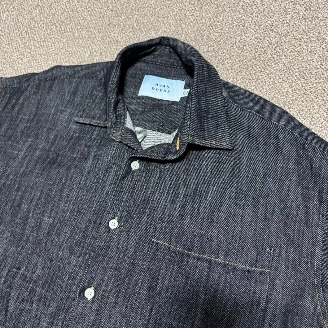 3 어반드레스 데님 반팔 셔츠 상품이미지2