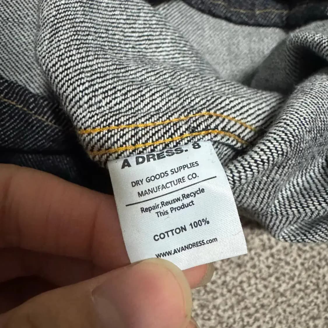 3 어반드레스 데님 반팔 셔츠 상품이미지4