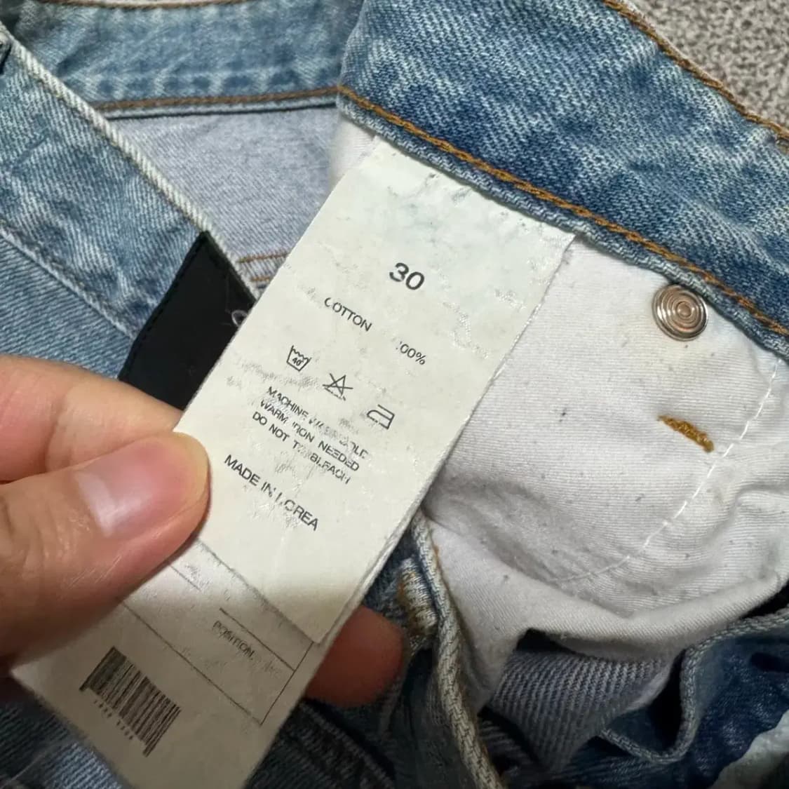 30 인스턴트데님 청바지 상품이미지7