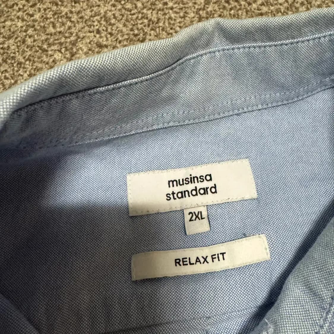 2xl 무신사스탠다드 셔츠 상품이미지4