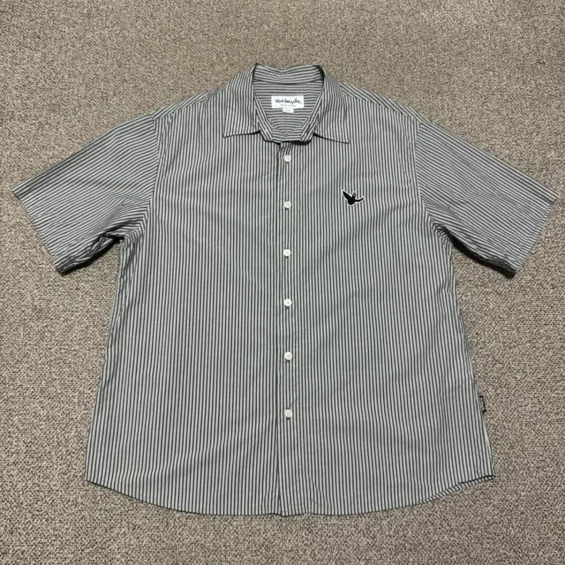 L 마크곤잘레스 스트라이프 반팔 셔츠 상품이미지1
