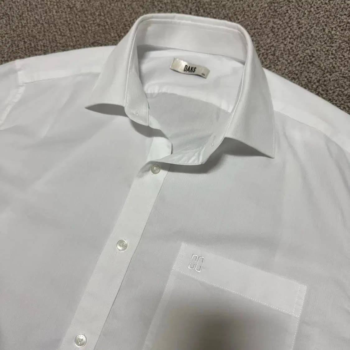 100 닥스 화이트 셔츠 상품이미지2