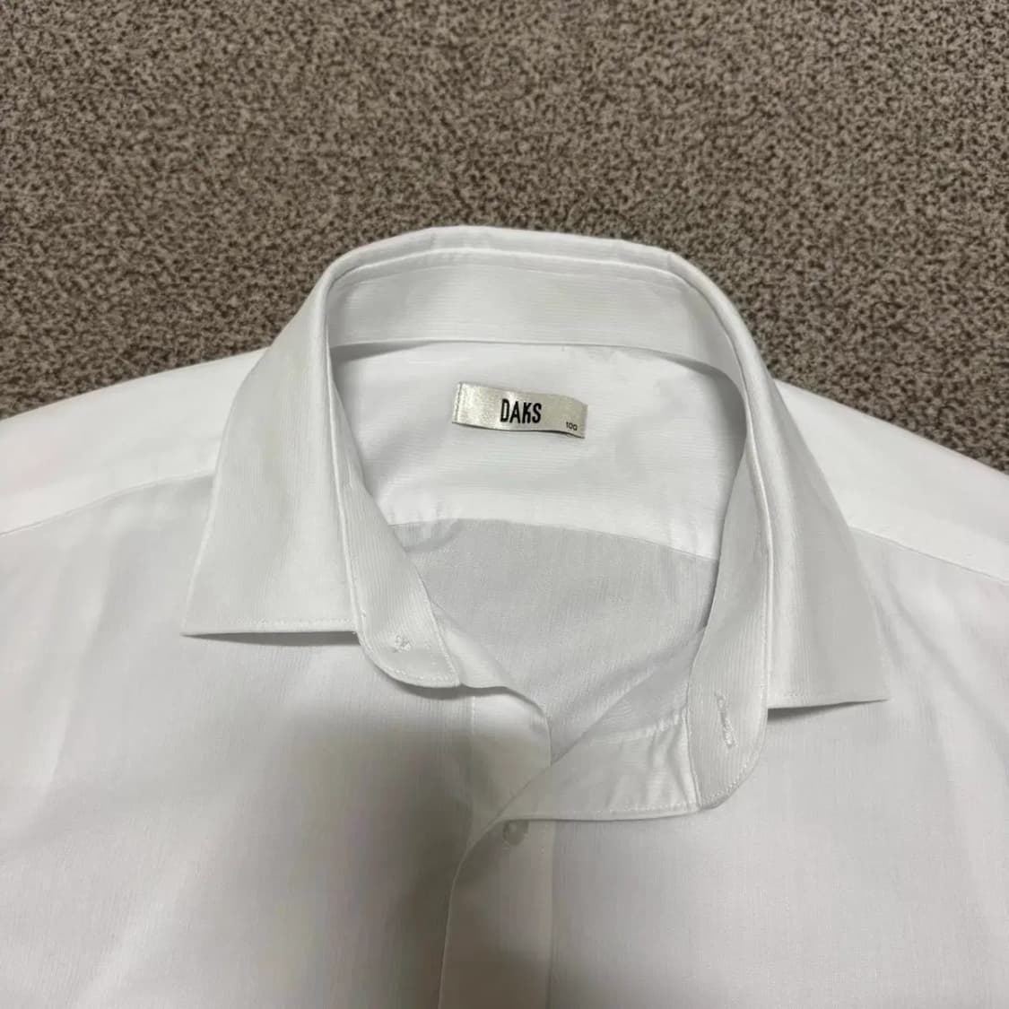 100 닥스 화이트 셔츠 상품이미지3