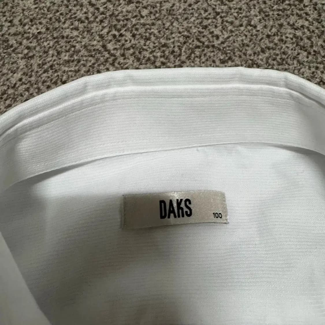 100 닥스 화이트 셔츠 상품이미지4