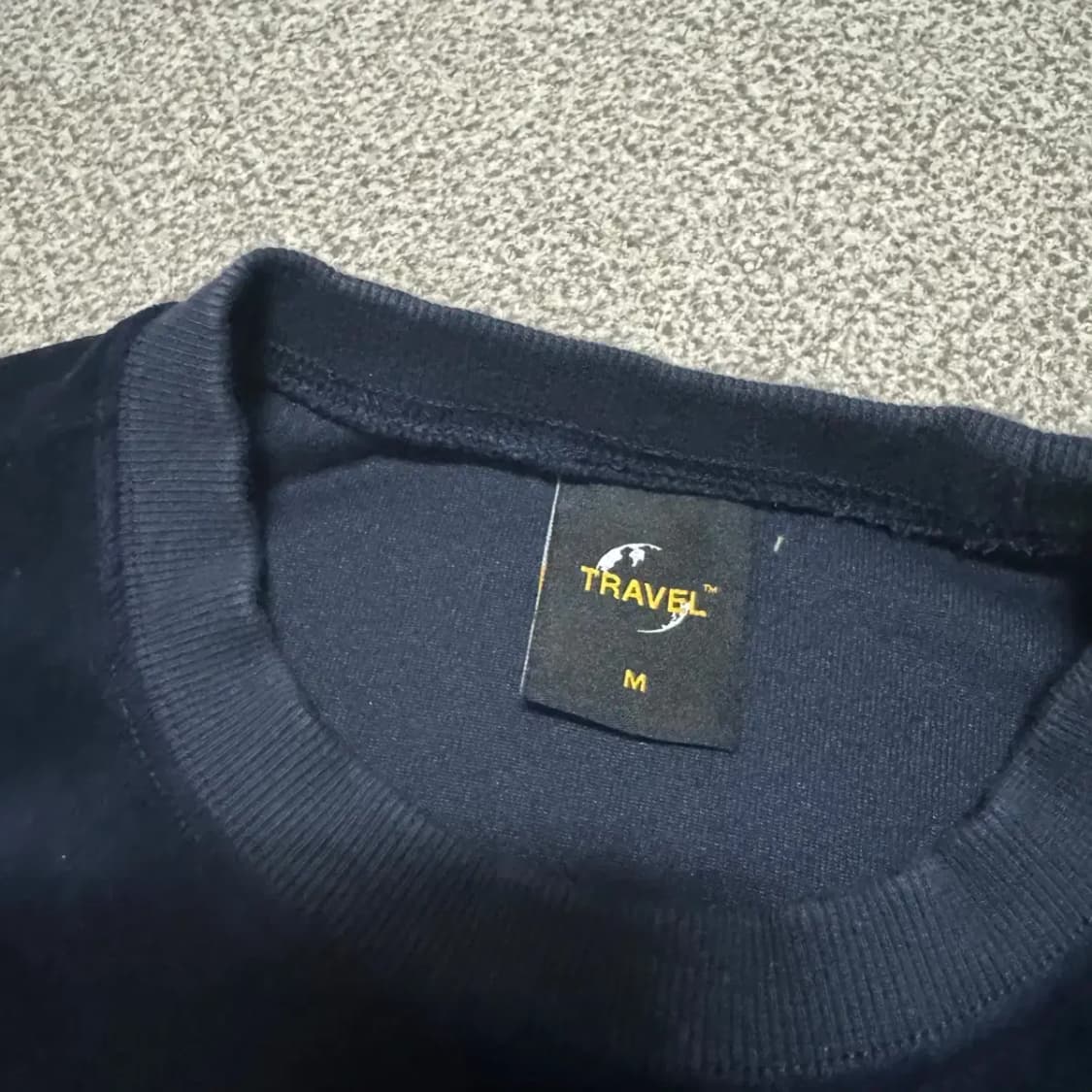 M 트래블 벨벳 맨투맨 상품이미지3
