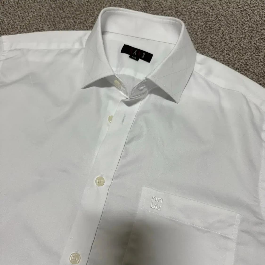 100 닥스 화이트 셔츠 상품이미지2