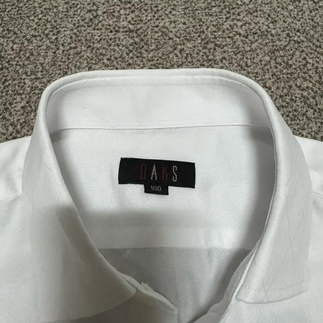 100 닥스 화이트 셔츠 상품이미지3