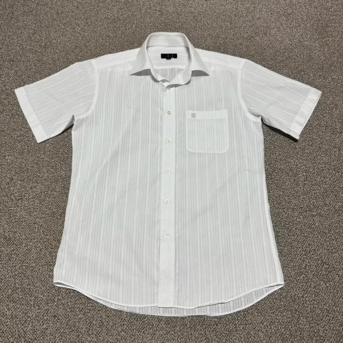 95 닥스 화이트 반팔 셔츠 상품이미지1