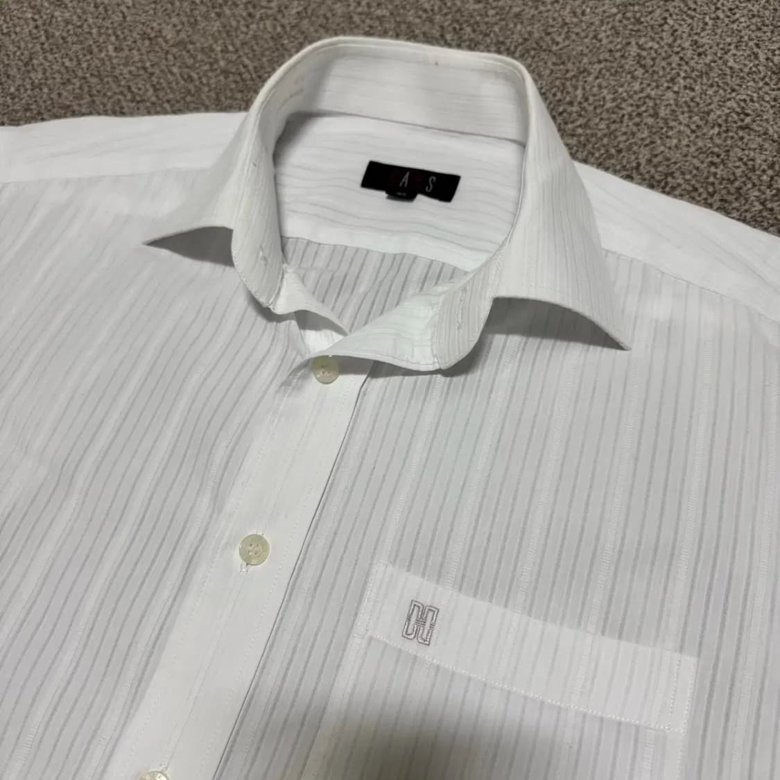 95 닥스 화이트 반팔 셔츠 상품이미지2