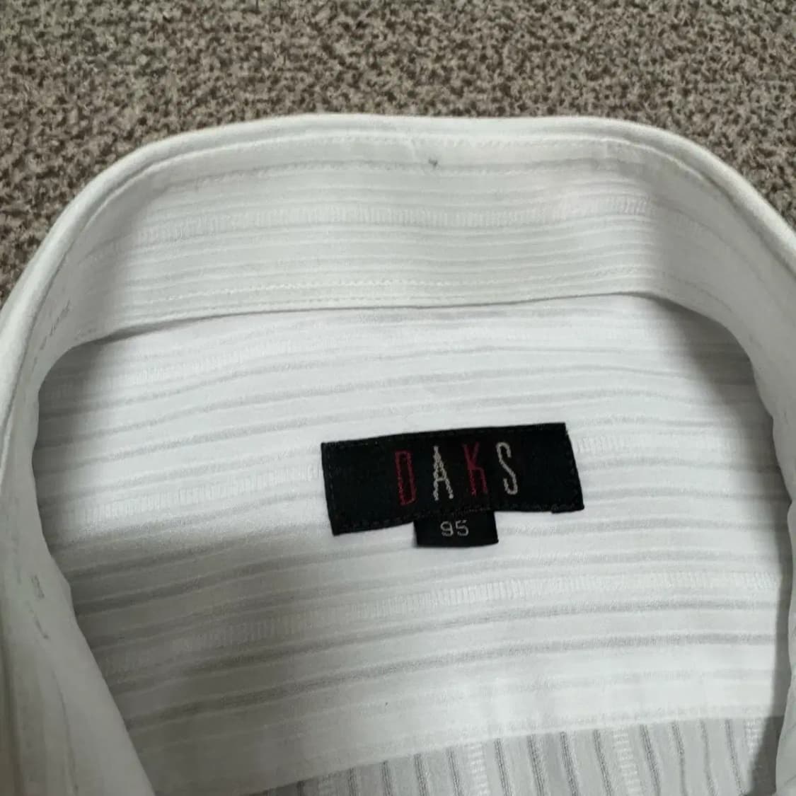 95 닥스 화이트 반팔 셔츠 상품이미지4