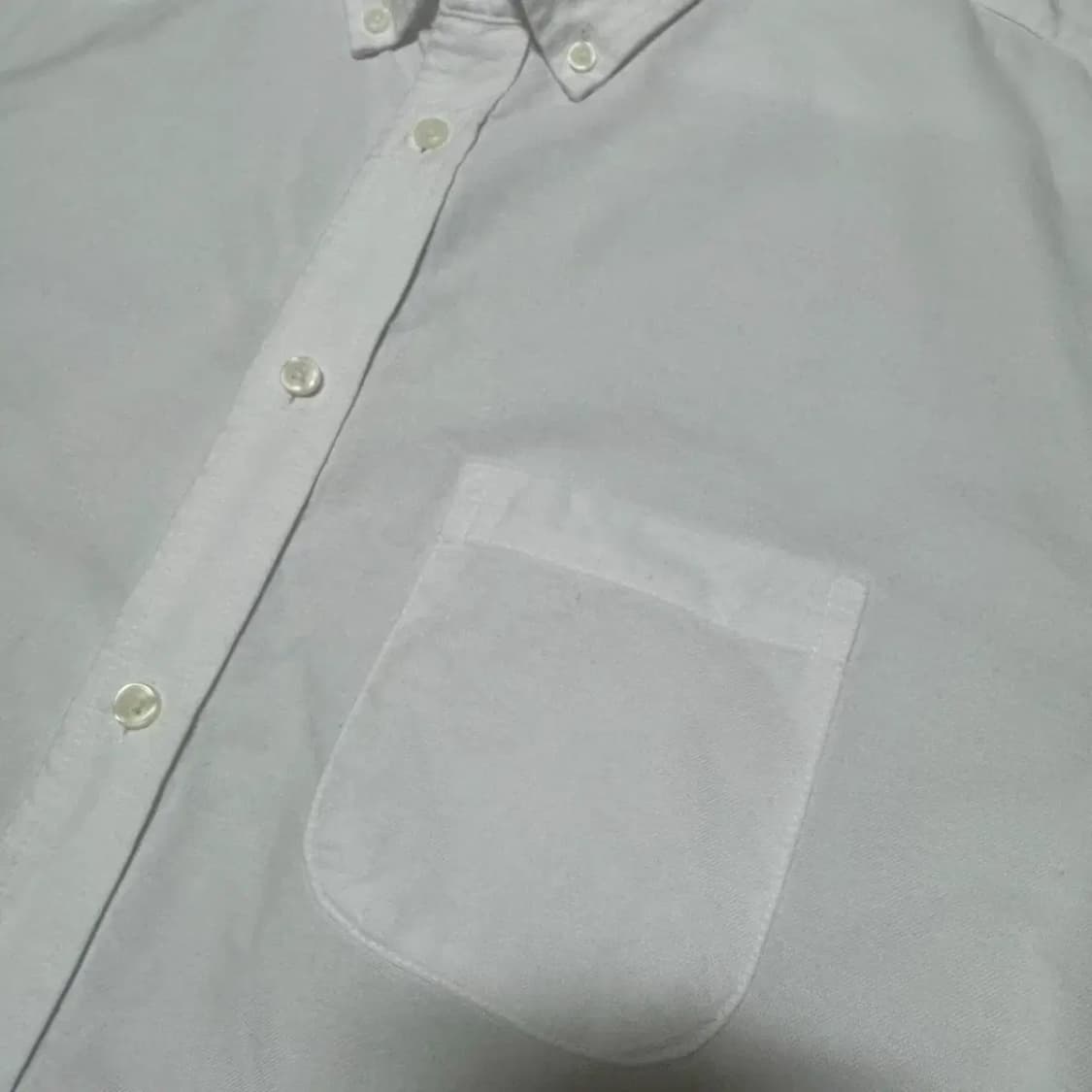 L 무신사스탠다드 화이트 옥스포드 셔츠 레귤러핏 상품이미지2