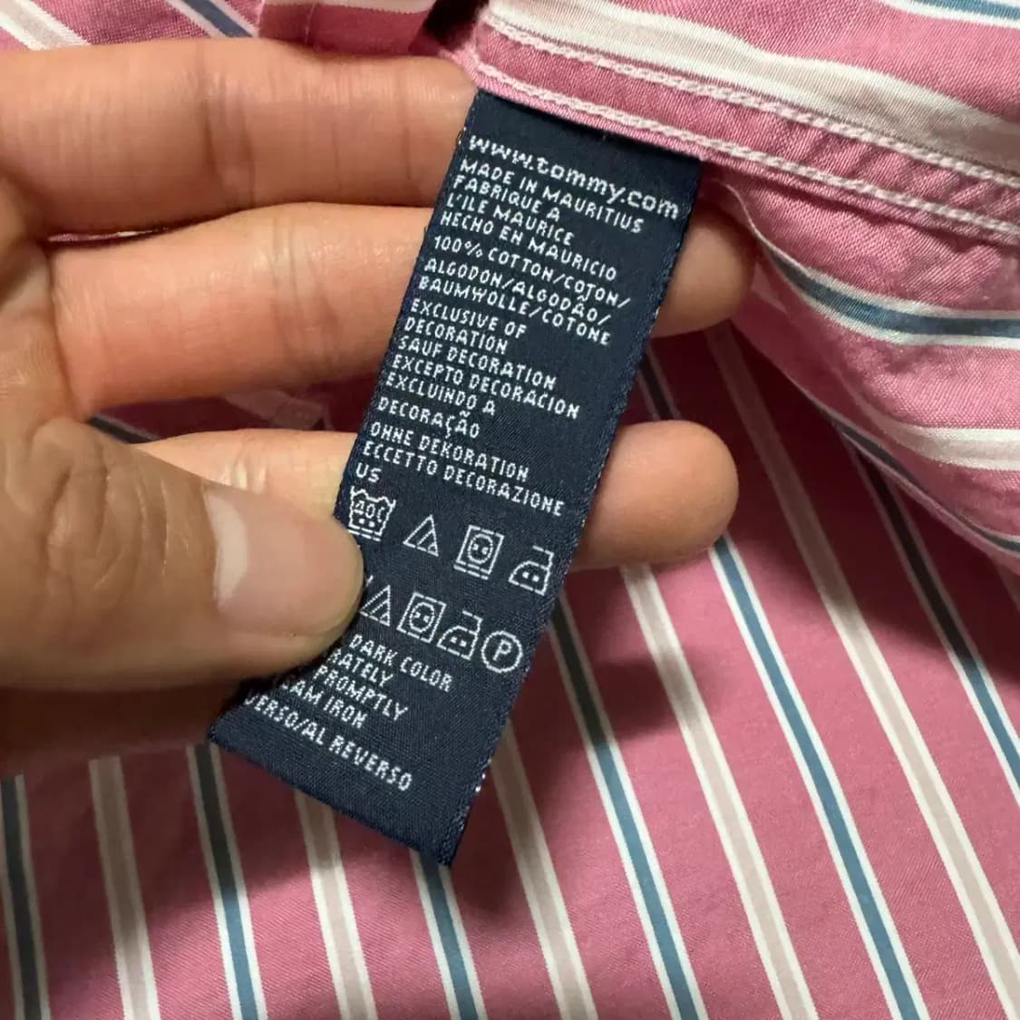 S 타미힐피거 스트라이프 셔츠 상품이미지7