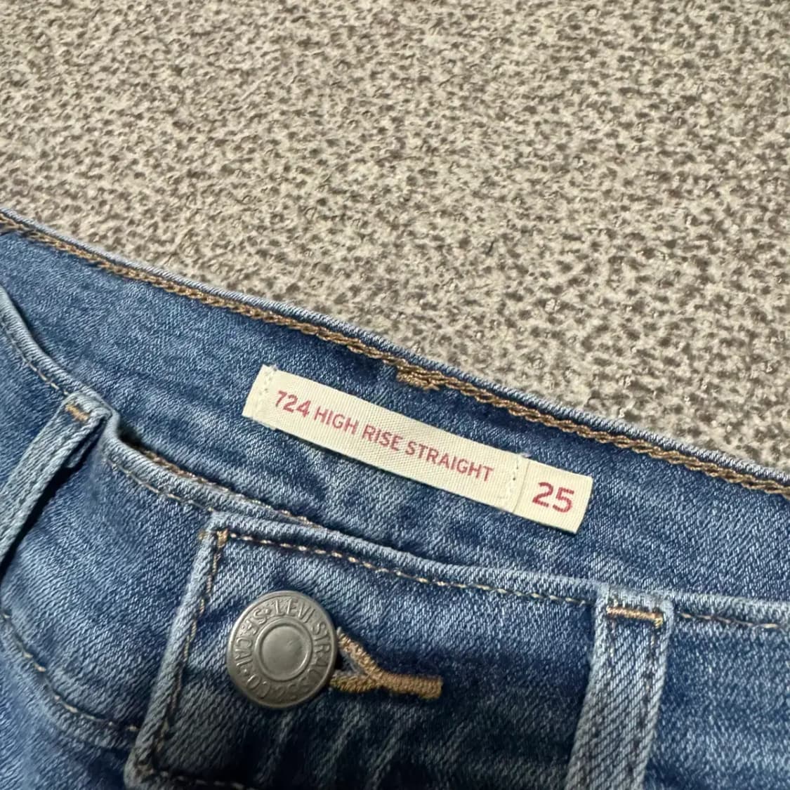 25 리바이스 724 청바지 여성 상품이미지3