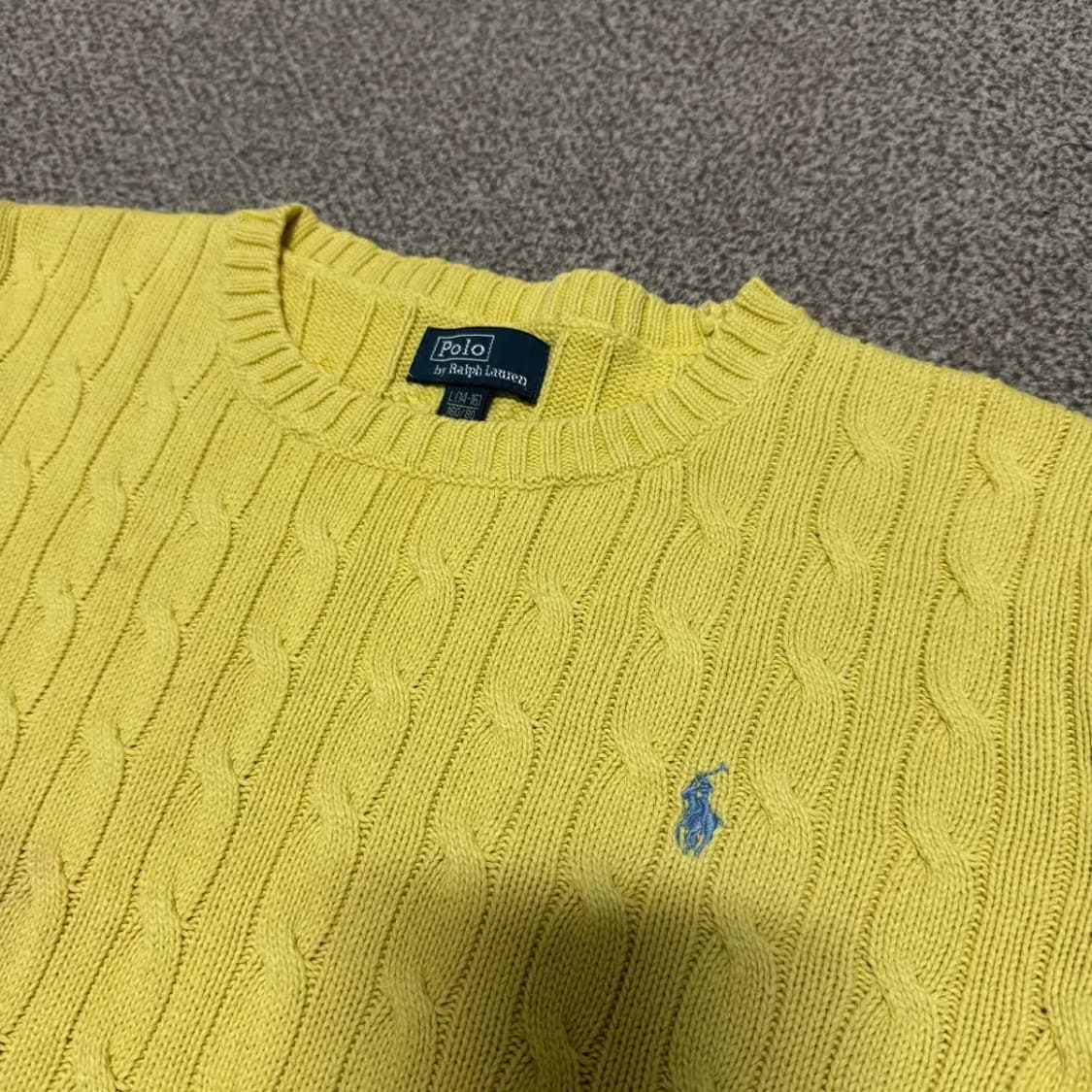 160 폴로랄프로렌 꽈배기 니트 상품이미지2