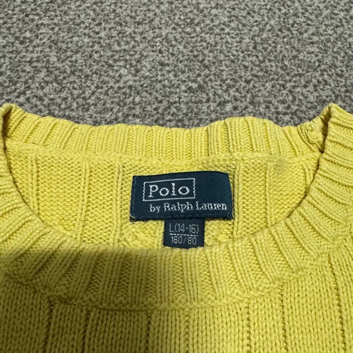 160 폴로랄프로렌 꽈배기 니트 상품이미지3