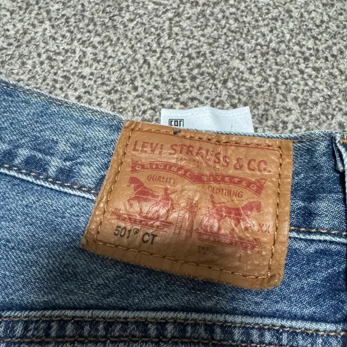 31 리바이스 501 ct 청바지 데님팬츠 상품이미지4