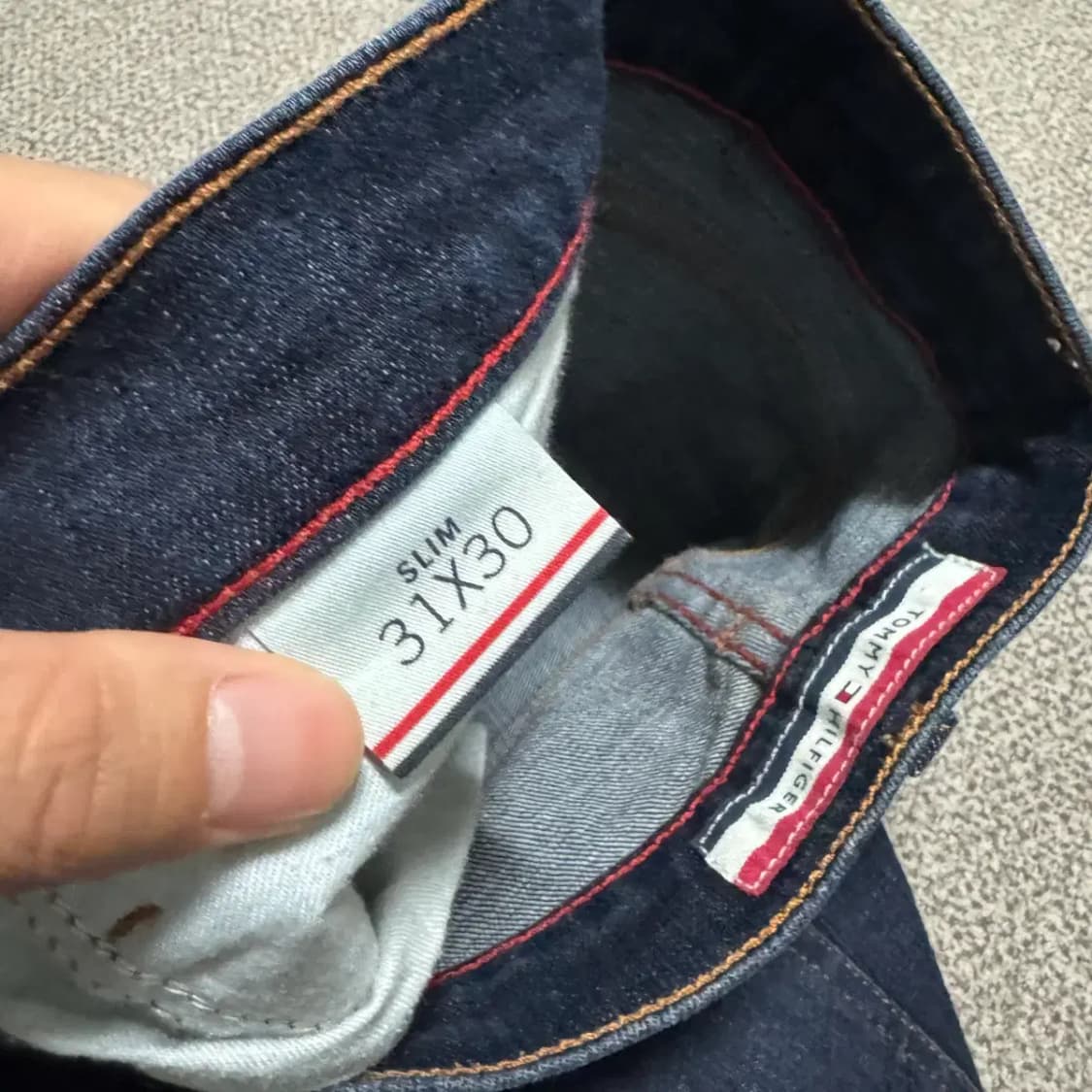 31 타미힐피거 진청바지 상품이미지7