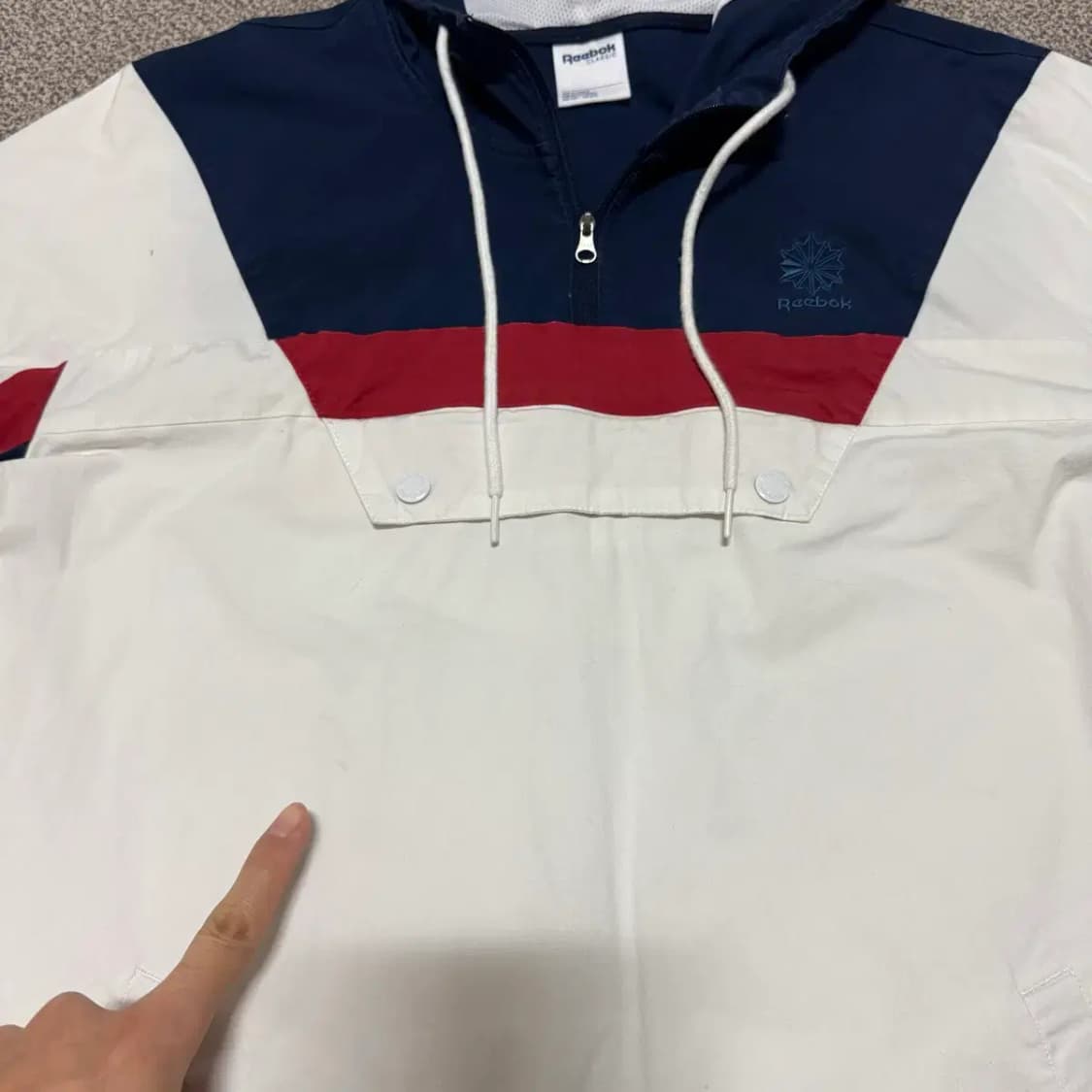 L 리복 후드 아노락 상품이미지2