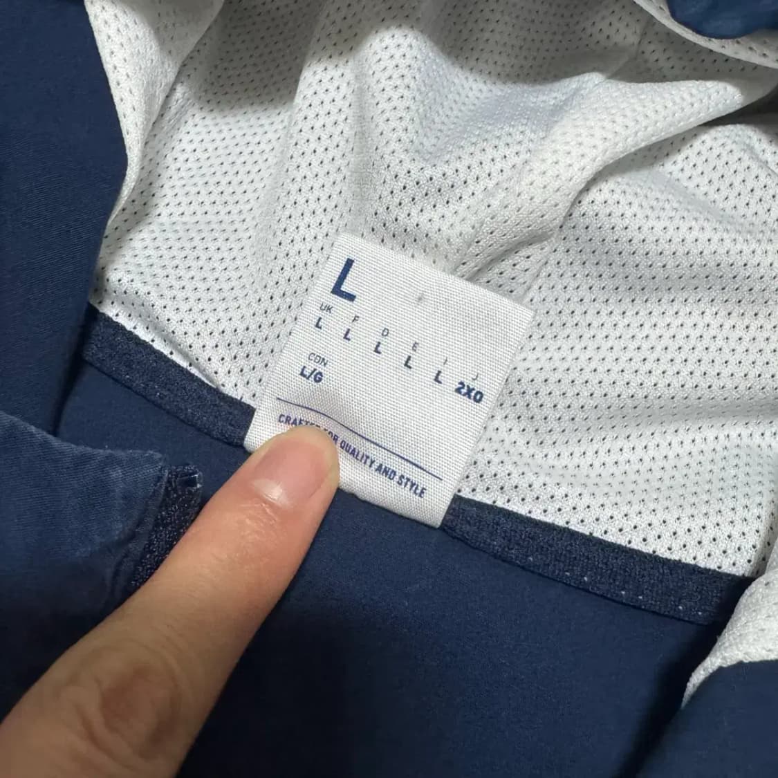 L 리복 후드 아노락 상품이미지6